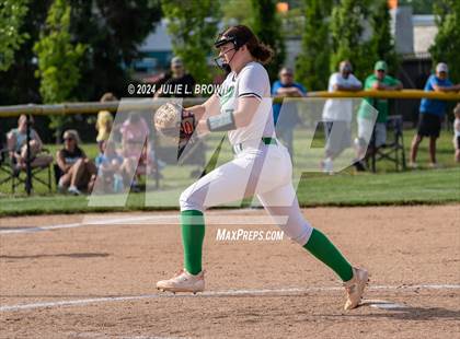 Thumbnail 1 in Triton Central vs. Heritage Christian (IHSAA 2A Sectional 42 semi-final playoff) photogallery.