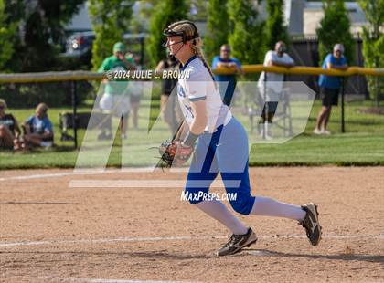 Thumbnail 1 in Triton Central vs. Heritage Christian (IHSAA 2A Sectional 42 semi-final playoff) photogallery.