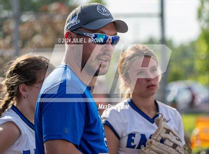 Thumbnail 2 in Triton Central vs. Heritage Christian (IHSAA 2A Sectional 42 semi-final playoff) photogallery.
