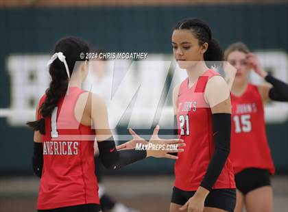 Thumbnail 2 in Hockaday vs St. John's (Southwest Prep 4A Final) photogallery.