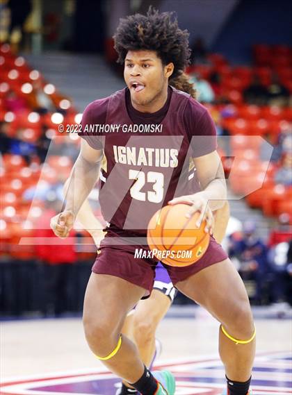 Thumbnail 1 in Gonzaga vs. Saint Ignatius College Prep (Chicago Elite Classic) photogallery.