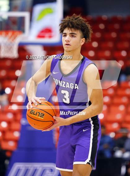 Thumbnail 3 in Gonzaga vs. Saint Ignatius College Prep (Chicago Elite Classic) photogallery.