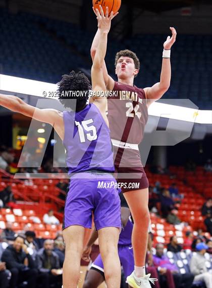 Thumbnail 1 in Gonzaga vs. Saint Ignatius College Prep (Chicago Elite Classic) photogallery.
