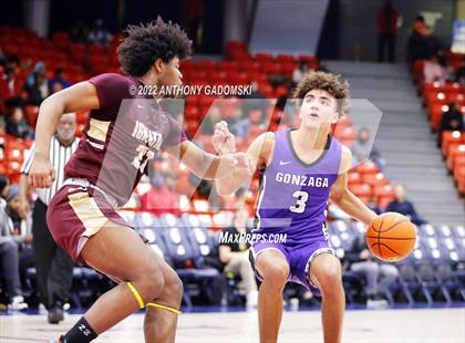 Thumbnail 1 in Gonzaga vs. Saint Ignatius College Prep (Chicago Elite Classic) photogallery.