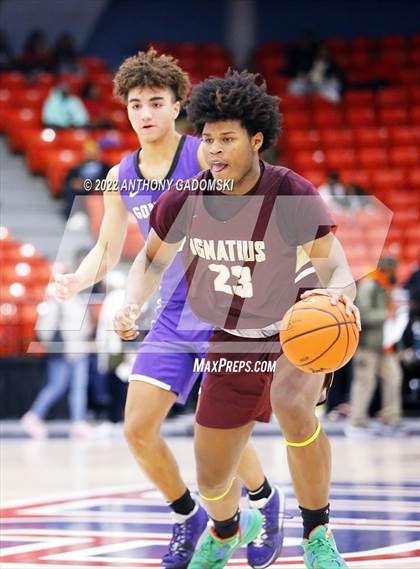 Thumbnail 3 in Gonzaga vs. Saint Ignatius College Prep (Chicago Elite Classic) photogallery.