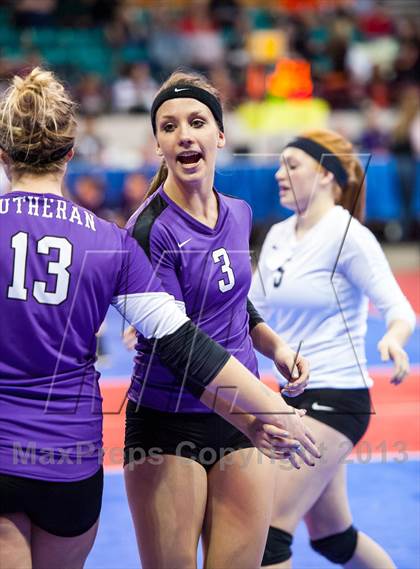 Thumbnail 1 in Lutheran vs. Fowler (CHSAA 2A Semifinal) photogallery.