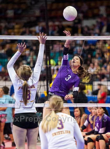 Thumbnail 2 in Lutheran vs. Fowler (CHSAA 2A Semifinal) photogallery.