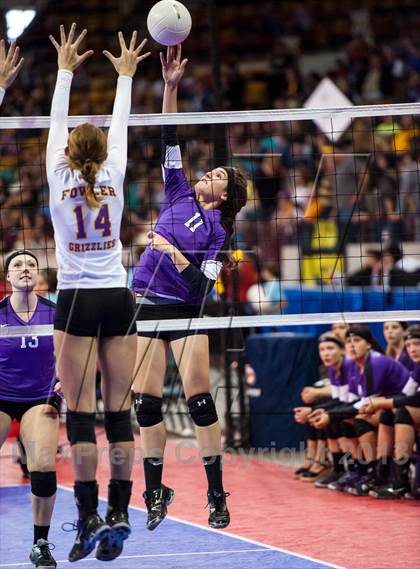 Thumbnail 1 in Lutheran vs. Fowler (CHSAA 2A Semifinal) photogallery.