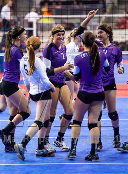 Thumbnail 1 in Lutheran vs. Fowler (CHSAA 2A Semifinal) photogallery.
