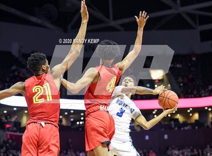 Thumbnail 2 in Vashon vs Oak Hill Academy (Bass Pro Shop Tournament of Champions) photogallery.