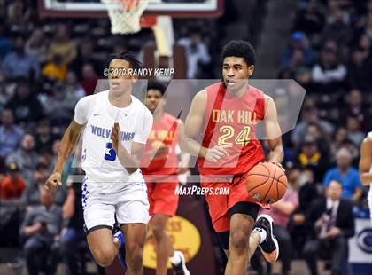 Thumbnail 1 in Vashon vs Oak Hill Academy (Bass Pro Shop Tournament of Champions) photogallery.