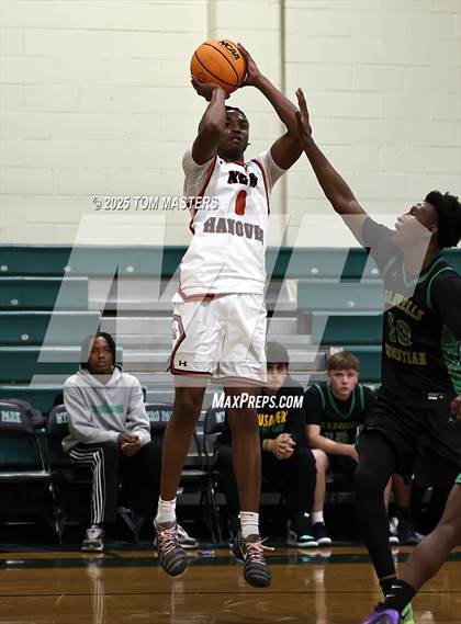 Thumbnail 2 in Harrells Christian Academy vs. New Hanover (George Lynch Invitational) photogallery.