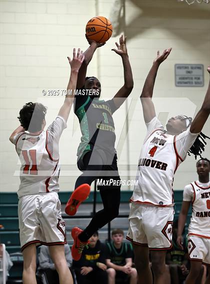 Thumbnail 2 in Harrells Christian Academy vs. New Hanover (George Lynch Invitational) photogallery.