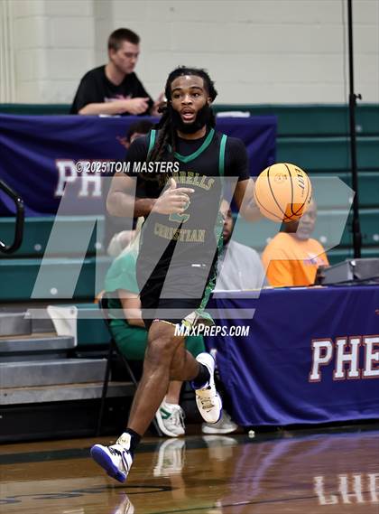 Thumbnail 3 in Harrells Christian Academy vs. New Hanover (George Lynch Invitational) photogallery.