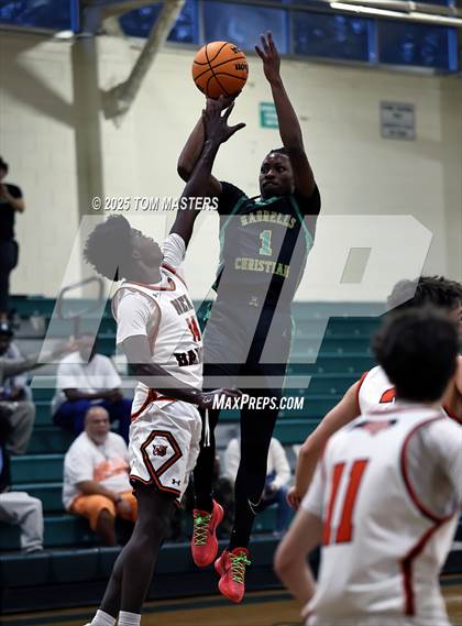 Thumbnail 2 in Harrells Christian Academy vs. New Hanover (George Lynch Invitational) photogallery.