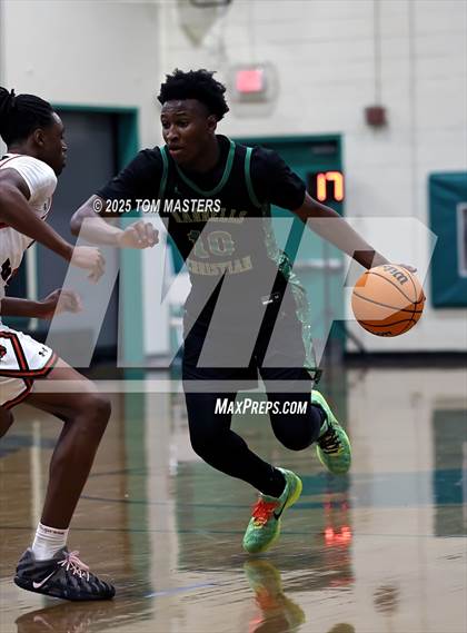 Thumbnail 3 in Harrells Christian Academy vs. New Hanover (George Lynch Invitational) photogallery.