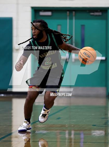 Thumbnail 2 in Harrells Christian Academy vs. New Hanover (George Lynch Invitational) photogallery.