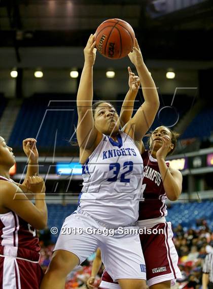 Thumbnail 3 in Brookside Christian vs West Campus CIF SJS D4 Final) photogallery.