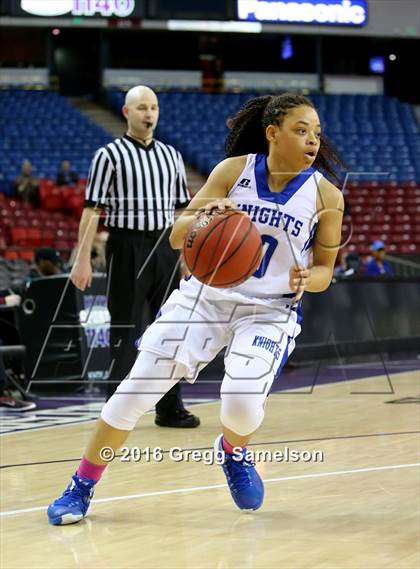 Thumbnail 1 in Brookside Christian vs West Campus CIF SJS D4 Final) photogallery.