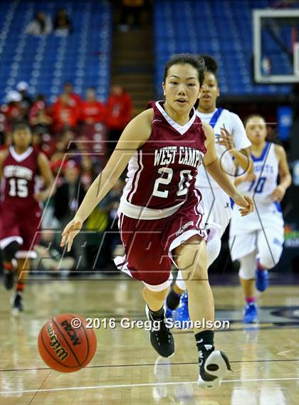Thumbnail 1 in Brookside Christian vs West Campus CIF SJS D4 Final) photogallery.