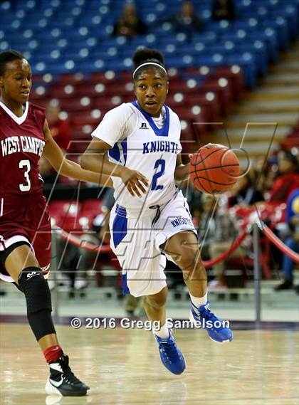 Thumbnail 3 in Brookside Christian vs West Campus CIF SJS D4 Final) photogallery.