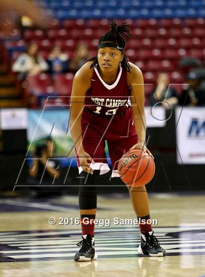 Thumbnail 2 in Brookside Christian vs West Campus CIF SJS D4 Final) photogallery.