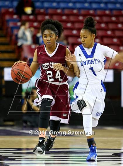 Thumbnail 2 in Brookside Christian vs West Campus CIF SJS D4 Final) photogallery.