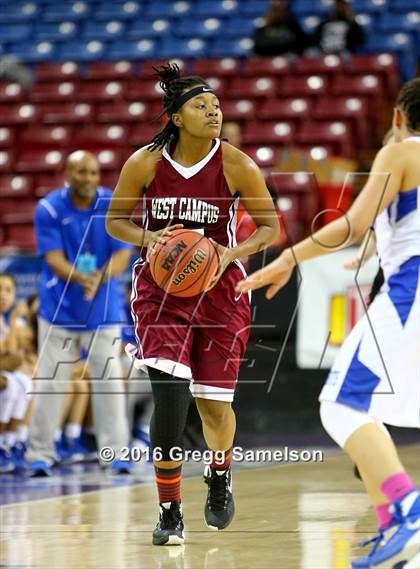 Thumbnail 2 in Brookside Christian vs West Campus CIF SJS D4 Final) photogallery.