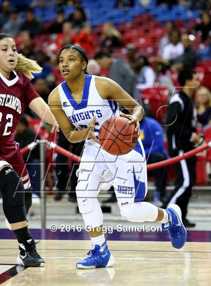 Thumbnail 2 in Brookside Christian vs West Campus CIF SJS D4 Final) photogallery.