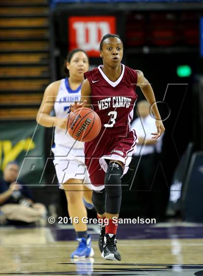 Thumbnail 2 in Brookside Christian vs West Campus CIF SJS D4 Final) photogallery.