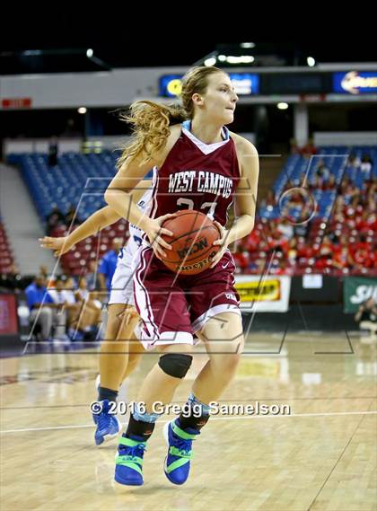 Thumbnail 2 in Brookside Christian vs West Campus CIF SJS D4 Final) photogallery.