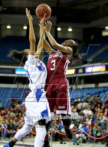 Thumbnail 3 in Brookside Christian vs West Campus CIF SJS D4 Final) photogallery.