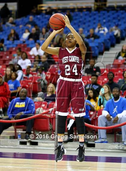Thumbnail 1 in Brookside Christian vs West Campus CIF SJS D4 Final) photogallery.