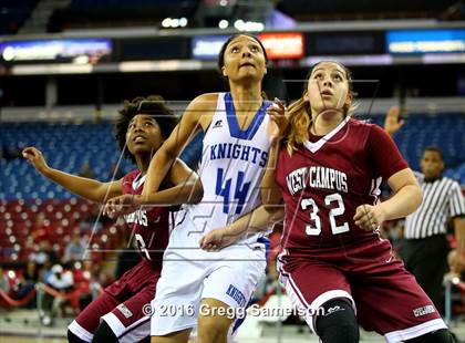 Thumbnail 2 in Brookside Christian vs West Campus CIF SJS D4 Final) photogallery.