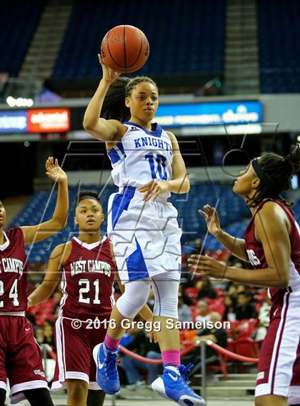 Thumbnail 2 in Brookside Christian vs West Campus CIF SJS D4 Final) photogallery.