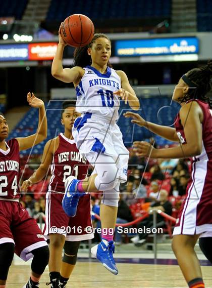 Thumbnail 1 in Brookside Christian vs West Campus CIF SJS D4 Final) photogallery.