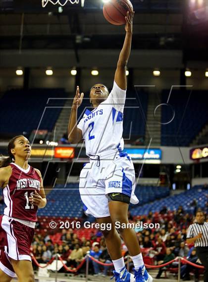 Thumbnail 2 in Brookside Christian vs West Campus CIF SJS D4 Final) photogallery.