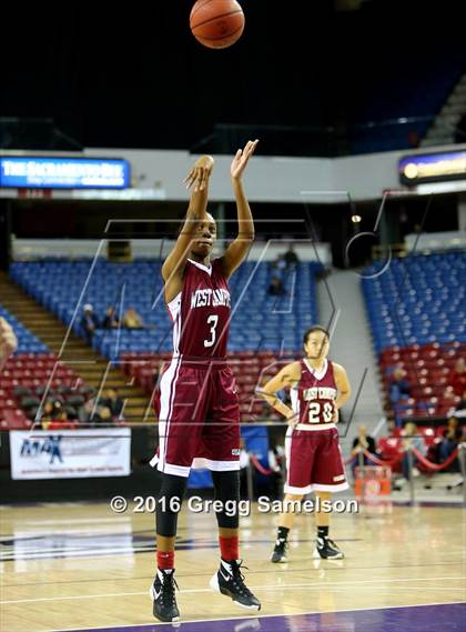 Thumbnail 3 in Brookside Christian vs West Campus CIF SJS D4 Final) photogallery.