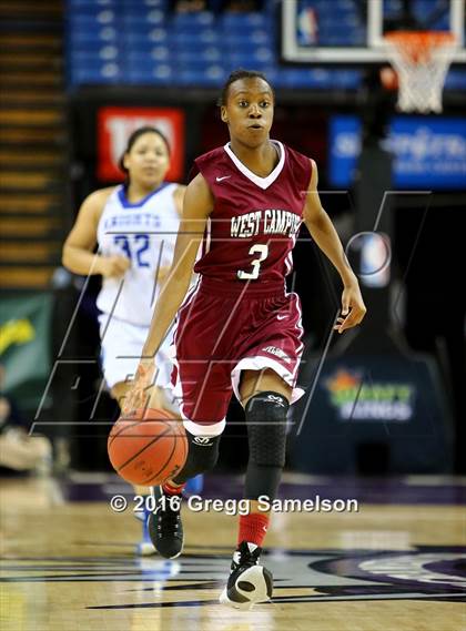 Thumbnail 3 in Brookside Christian vs West Campus CIF SJS D4 Final) photogallery.