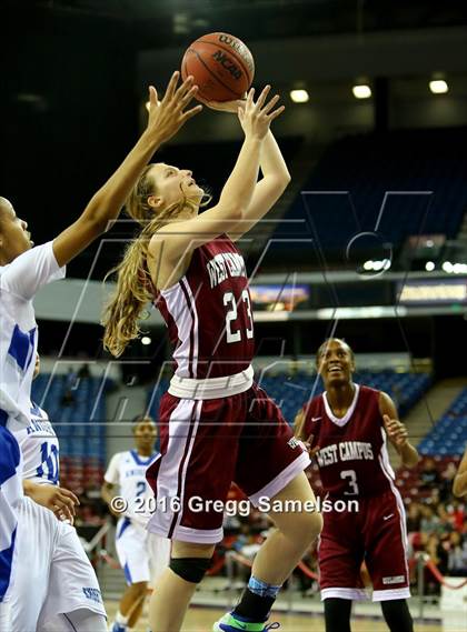 Thumbnail 2 in Brookside Christian vs West Campus CIF SJS D4 Final) photogallery.