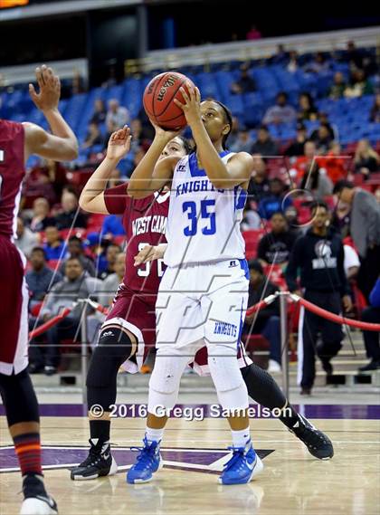 Thumbnail 3 in Brookside Christian vs West Campus CIF SJS D4 Final) photogallery.