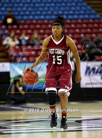 Thumbnail 1 in Brookside Christian vs West Campus CIF SJS D4 Final) photogallery.