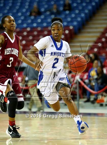 Thumbnail 1 in Brookside Christian vs West Campus CIF SJS D4 Final) photogallery.