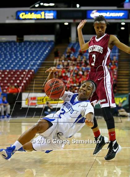 Thumbnail 3 in Brookside Christian vs West Campus CIF SJS D4 Final) photogallery.