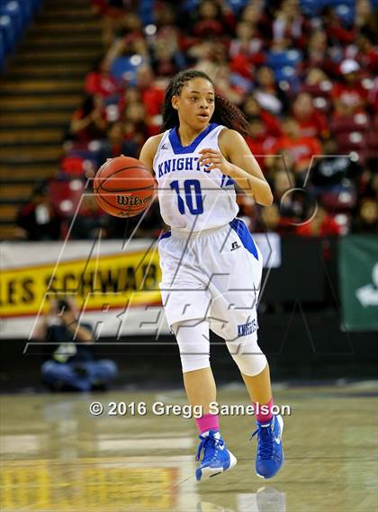 Thumbnail 2 in Brookside Christian vs West Campus CIF SJS D4 Final) photogallery.