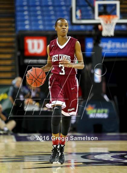 Thumbnail 2 in Brookside Christian vs West Campus CIF SJS D4 Final) photogallery.