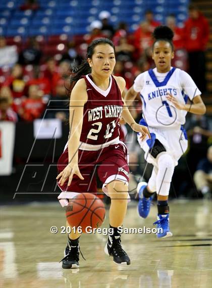 Thumbnail 3 in Brookside Christian vs West Campus CIF SJS D4 Final) photogallery.