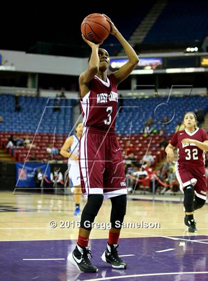 Thumbnail 1 in Brookside Christian vs West Campus CIF SJS D4 Final) photogallery.