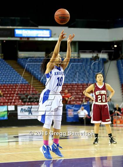 Thumbnail 1 in Brookside Christian vs West Campus CIF SJS D4 Final) photogallery.