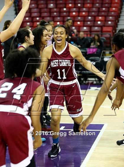Thumbnail 3 in Brookside Christian vs West Campus CIF SJS D4 Final) photogallery.
